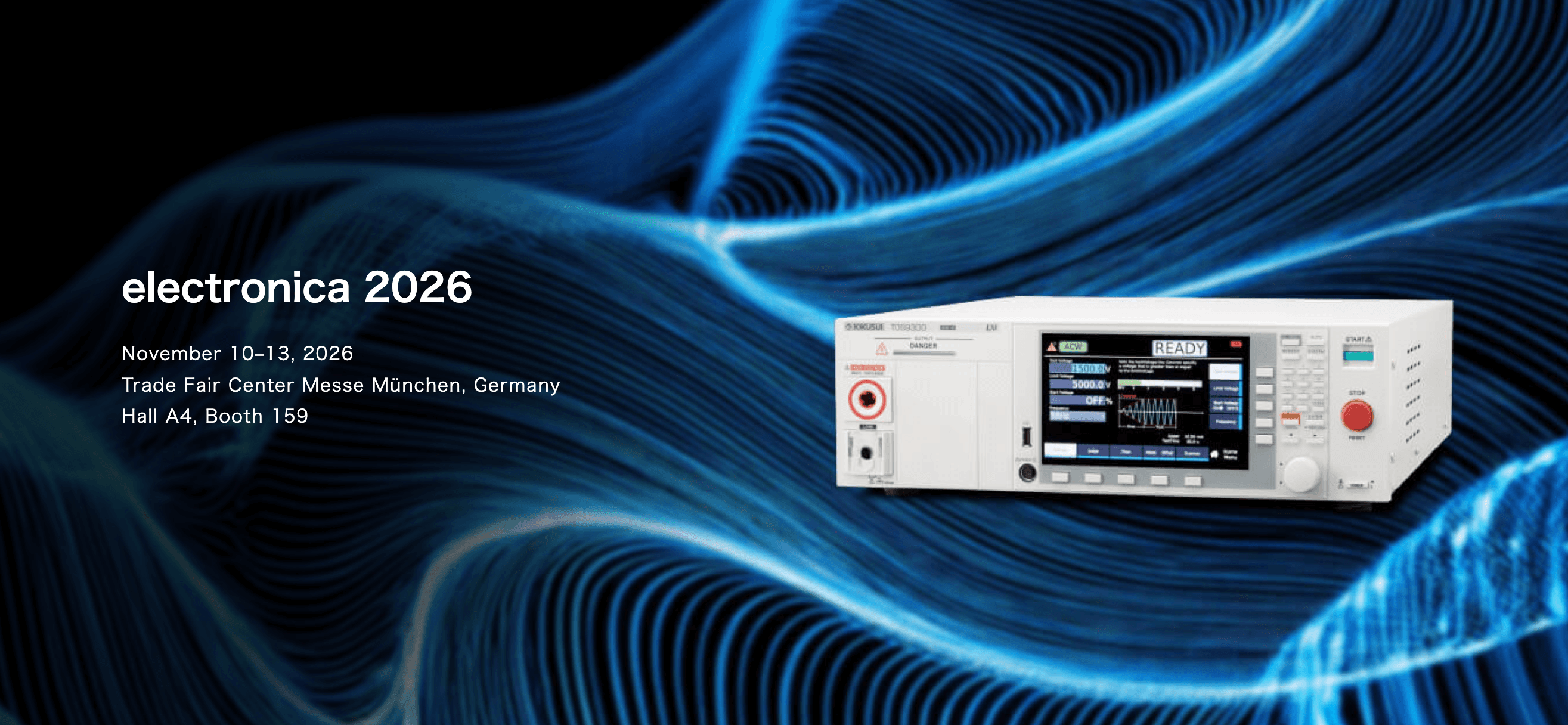 Kikusui Electronics at electronica Germany 2026