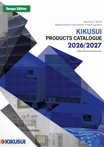 KIKUSUI｜Product Catalogue 2026/2027